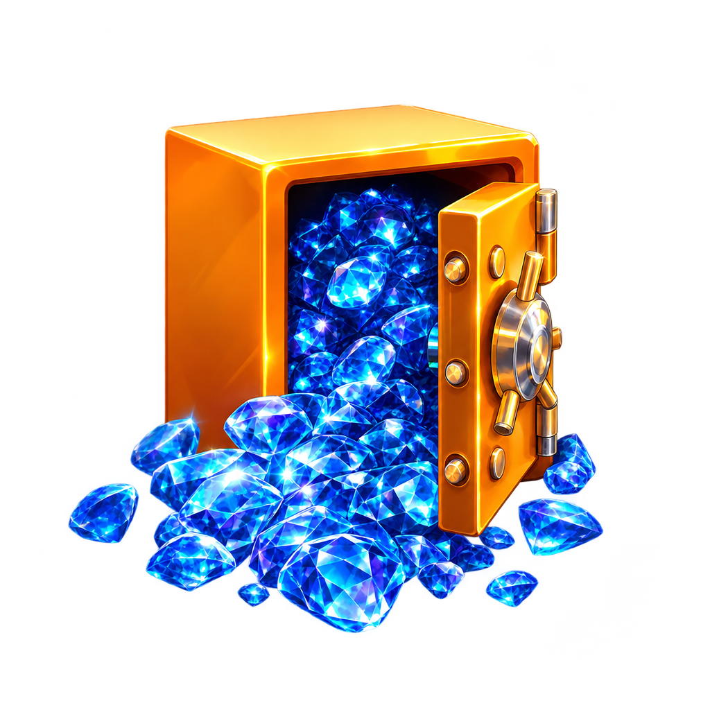 Icono para 6160 diamantes